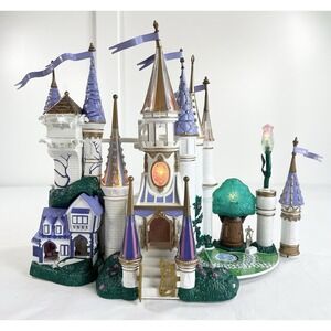 Vintage Beauty & The Beast Castle Polly Pocket Starcastle Disney Playset‎ Works